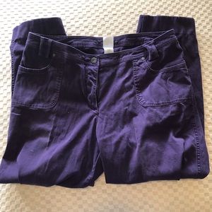 5/$25 JMS High Waisted purple Thin Corduroy Sz 20W